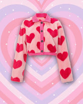 Racing Hearts Teddyjacke